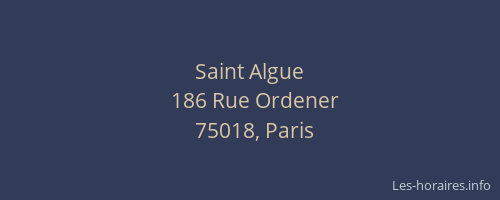 Saint Algue