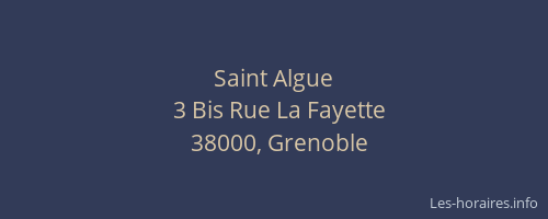 Saint Algue