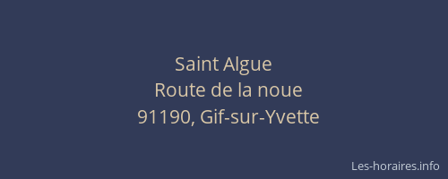 Saint Algue