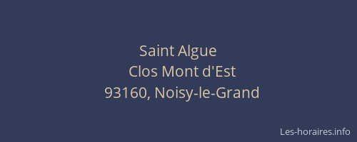 Saint Algue
