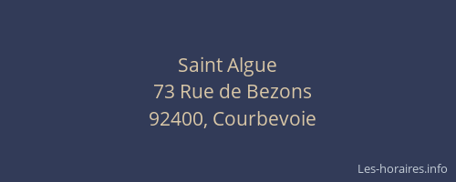 Saint Algue