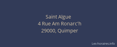 Saint Algue