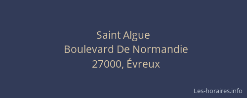 Saint Algue