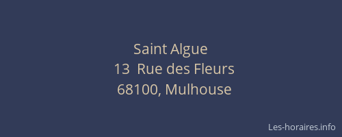 Saint Algue