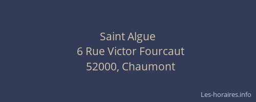 Saint Algue