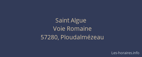 Saint Algue
