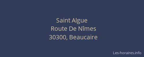 Saint Algue