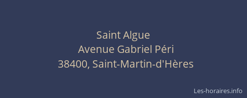 Saint Algue