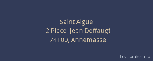Saint Algue