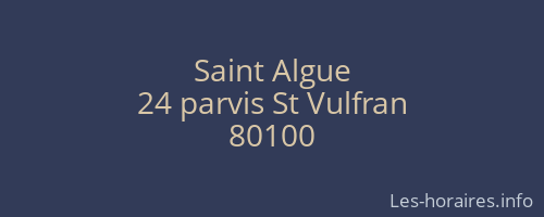 Saint Algue