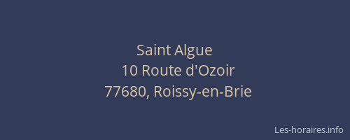 Saint Algue