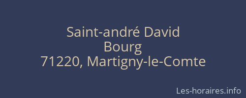 Saint-andré David