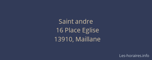 Saint andre