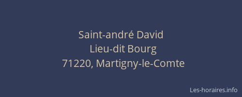 Saint-andré David