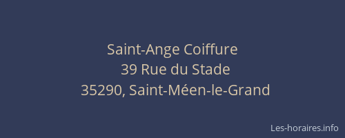 Saint-Ange Coiffure