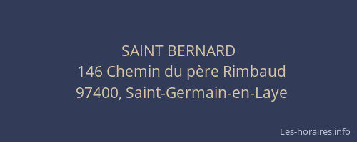 SAINT BERNARD