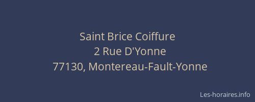 Saint Brice Coiffure