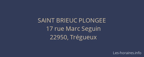 SAINT BRIEUC PLONGEE