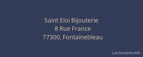 Saint Eloi Bijouterie