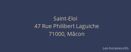 Saint-Eloi
