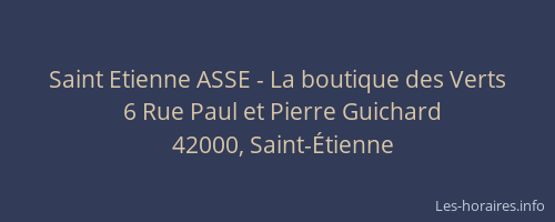Saint Etienne ASSE - La boutique des Verts