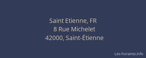 Saint Etienne, FR