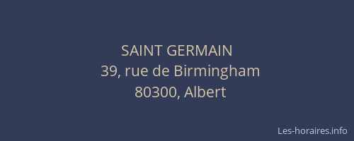 SAINT GERMAIN