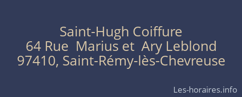 Saint-Hugh Coiffure
