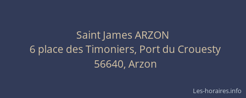 Saint James ARZON