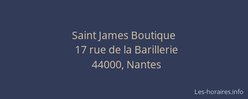 Saint James Boutique
