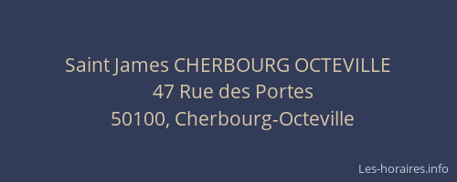 Saint James CHERBOURG OCTEVILLE