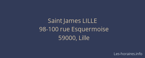 Saint James LILLE