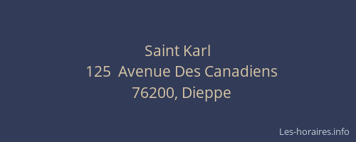 Saint Karl