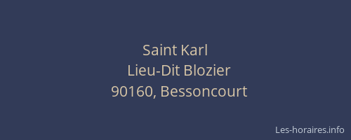 Saint Karl