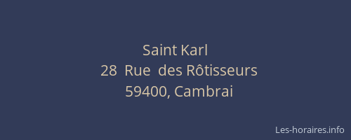 Saint Karl