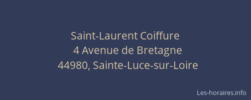Saint-Laurent Coiffure