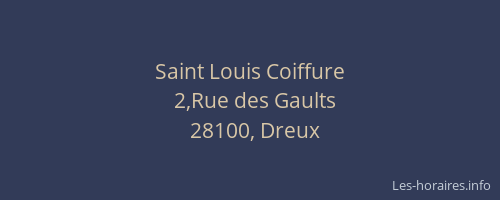 Saint Louis Coiffure