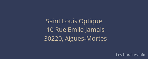 Saint Louis Optique