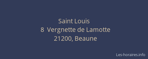 Saint Louis