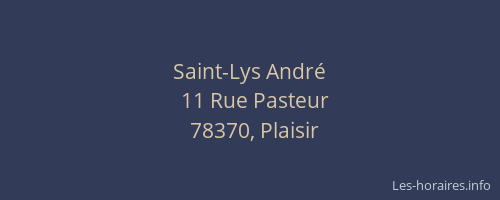 Saint-Lys André