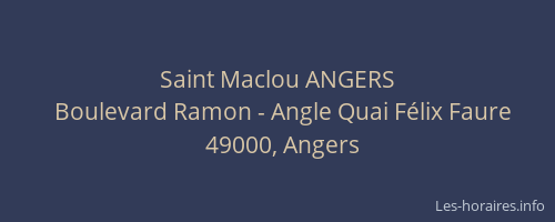 Saint Maclou ANGERS