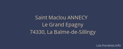 Saint Maclou ANNECY