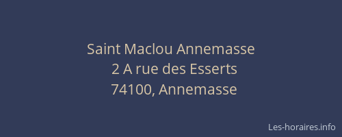 Saint Maclou Annemasse