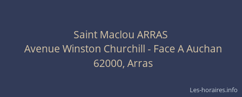 Saint Maclou ARRAS