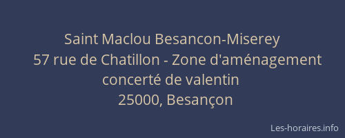 Saint Maclou Besancon-Miserey