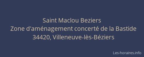 Saint Maclou Beziers