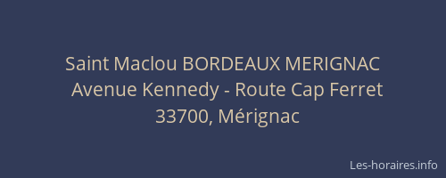 Saint Maclou BORDEAUX MERIGNAC