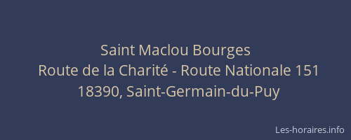 Saint Maclou Bourges
