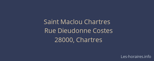 Saint Maclou Chartres