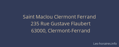 Saint Maclou Clermont Ferrand